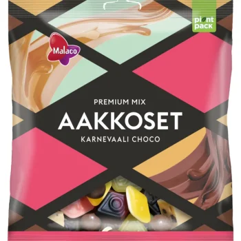 Malaco Karkit^Aakkoset 280 G Karnevaali Choco