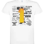 Miesten Paidat-Aikuisten T-paita The Beatles Number One