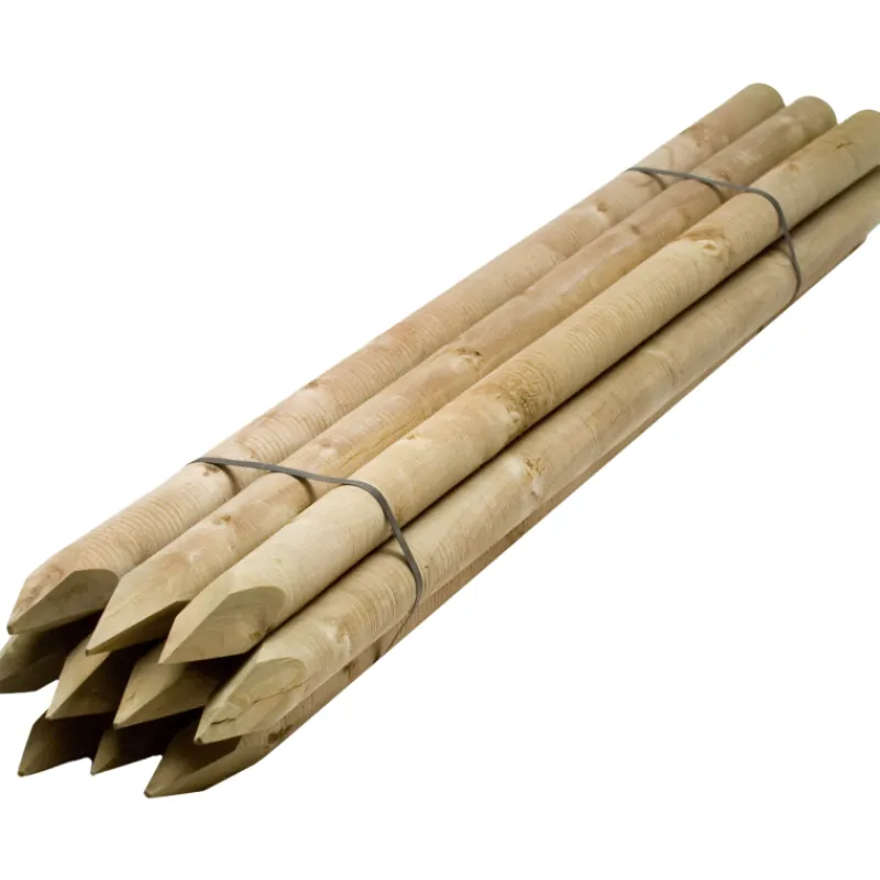 aitatolppa-5-x-200-cm-vihre-10-OCFQmfGT-0.webp Puutarha-aidat Ja Verkot-Aitatolppa 5 X 200 Cm Vihreä 100 Kpl LAVA