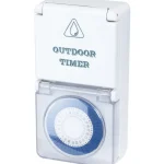 Airam Sähkömittarit Ja Kytkimet-Ajastin Mini, Jako 30 Min, Ulkokäyttöön IP44