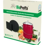 Bioproffa Roskakorit Ja Lajitteluastiat^Aktiivihiilisuodatin 3x2 Suodatinta