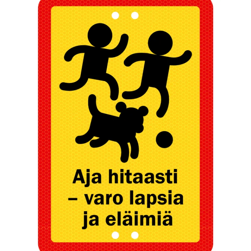 alumiinikyltti-sekure-20-x-30-FntUSwqM-0.webp Sekure Pienrauta-Alumiinikyltti 20 X 30 Cm Aja Hitaasti