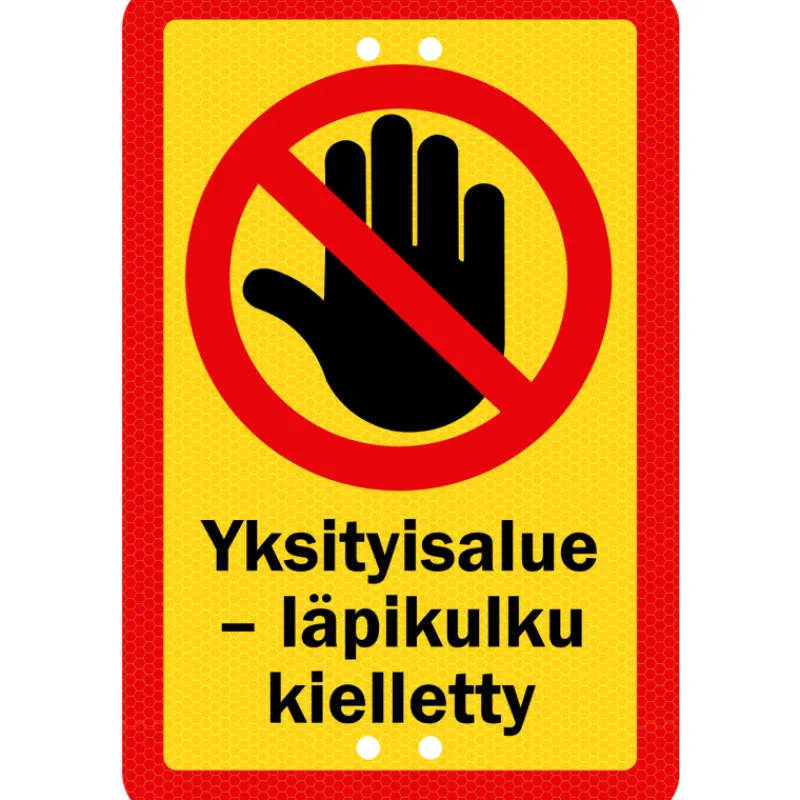 alumiinikyltti-sekure-20-x-30-JnYzpyMn-0.webp Sekure Pienrauta-Alumiinikyltti 20 X 30 Cm Yksityisalue 2