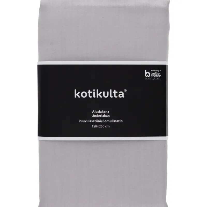 aluslakana-kotikulta-150-x-250-JKExEBMn-0.webp Kotikulta Vuodevaatteet-Aluslakana 150 X 250 Cm Puuvillasatiini Harmaa