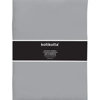 Kotikulta Vuodevaatteet-Aluslakana 240 X 260 Cm Harmaa