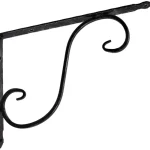 Pisla Hyllyjärjestelmät-Amppelikannake 200 X 150 Mm, Musta