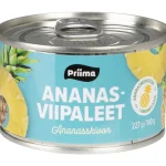 Priima Säilykkeet^Ananasviipale 227 / 140 G Omassa Mehussa