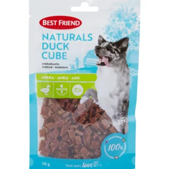 Best Friend Koiranruoka^Ankkakuutio 70 G Naturals