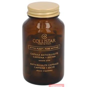Collistar Ihonhoito^Antiselluliittikapselit, 56 Ml Pure Active Caffeine + Escin 14 X 4 Ml