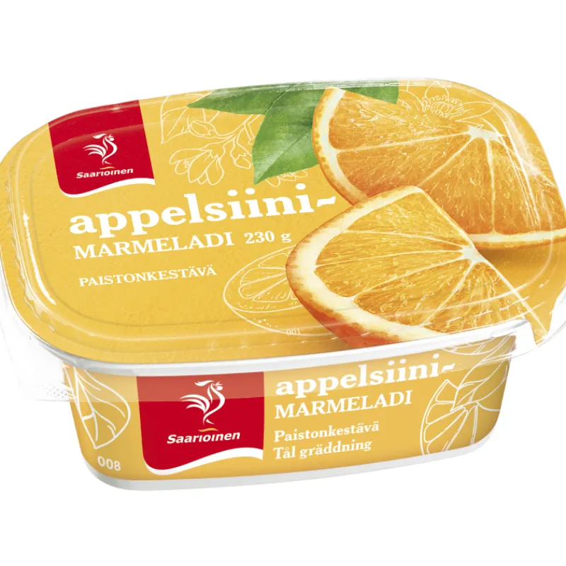 appelsiinimarmeladi-230-g-KfcbfBzP-0.webp Saarioinen Hillot, Marmeladit Ja Kiisselit^Appelsiinimarmeladi 230 G