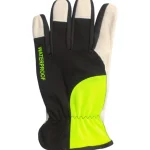 Jm Työvaatteet-Asentajankäsine 100 % Vedenpitävä Pukinnahkainen Keltainen