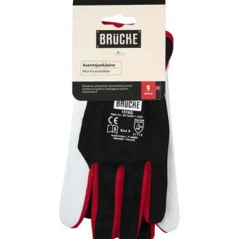 Brücke Työvaatteet-Asentajankäsine Pukinnahkaa 9