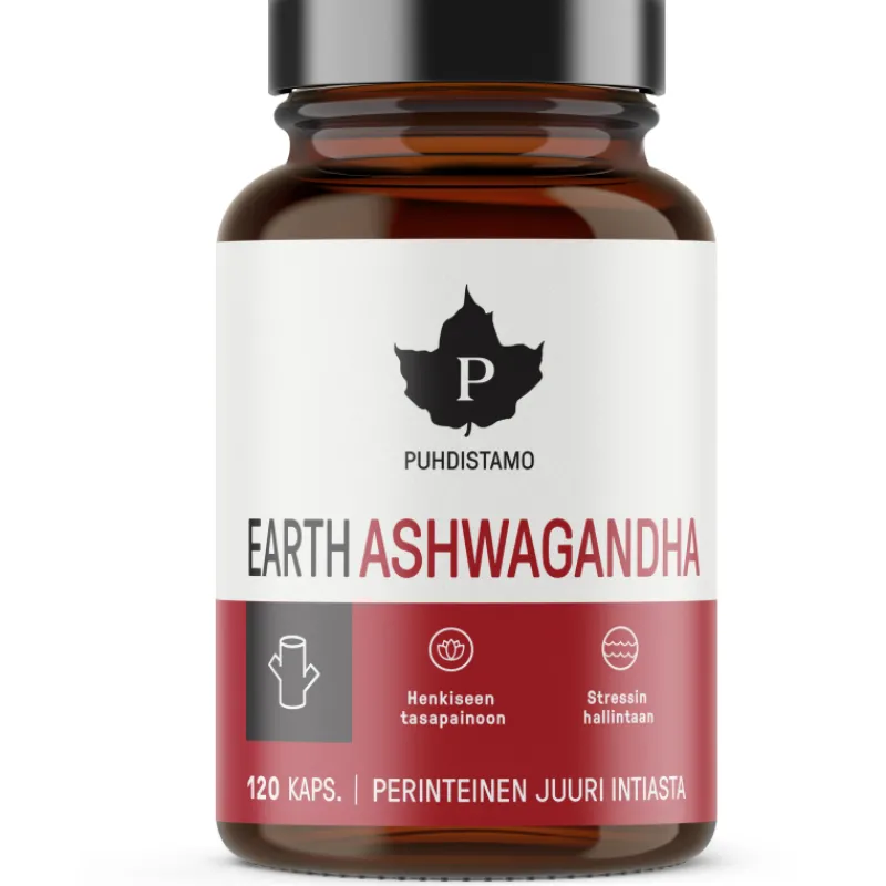 ashwagandha-puhdistamo-120-kpl-RTbKBnfu-0.webp Puhdistamo Terveysravinteet Ja -valmisteet^Ashwagandha 120 Kpl Earth