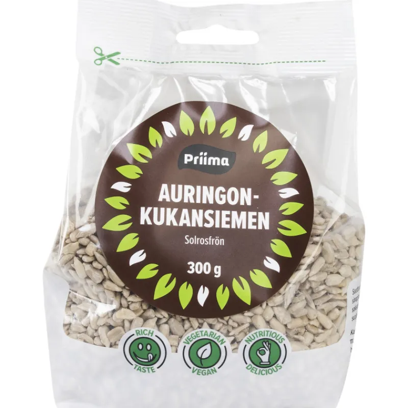 auringonkukansiemen-priima-300-tvxTTqdl-0.webp Priima Pähkinät Ja Kuivatut Hedelmät^Auringonkukansiemen 300 G Kuorittu