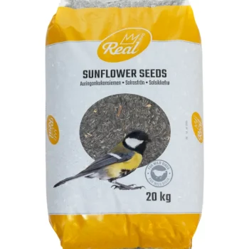 Real Bird Linnunruoka^Auringonkukansiemen 20 Kg