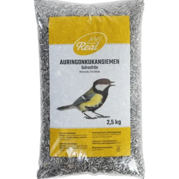 Real Bird Linnunruoka^Auringonkukansiemen 2,5 Kg Kausi 2025-2026