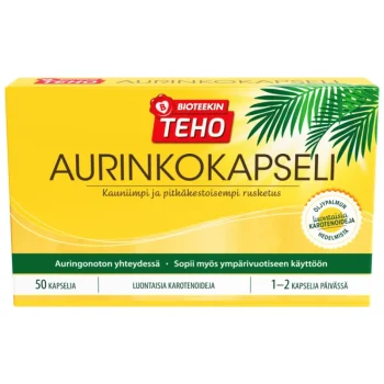 Suomen Bioteekin Terveysravinteet Ja -valmisteet^Aurinkokapseli 50 Kpl