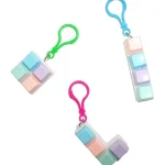 Sisälelut^Avaimenperä Lelunäppäin 3 Kpl Fidget