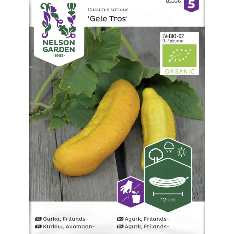 avomaankurkku-siemen-nelson-ga-iCKZAuna-0.webp Nelson Garden Basic Kasvien Ja Nurmikonsiemenet-Avomaankurkku Siemen Gele Organic
