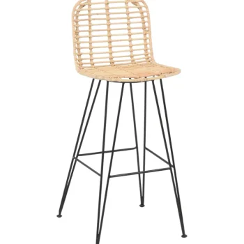 Eureka Huonekalut-Baarituoli 2 Kpl Candi Luonnonväri/musta