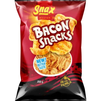 Snax Master Sipsit^Baconsnacks 250 G Pekoninmakuinen