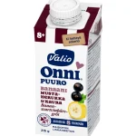 Valio Onni Lasten Puurot^Banaani-mustaherukkakaurapuuro 215 G UHT 8 Kk