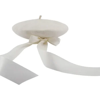 Miny Naisten Asusteet-Baskeri Rusetilla Valkoinen