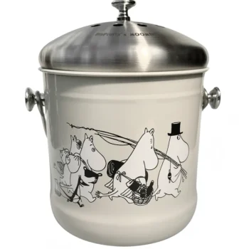 Bioproffa X Moomin Waste2life Roskakorit Ja Lajitteluastiat^Biokeruuastia BioProffa 4 L Muumi Sisä-ämpärillä