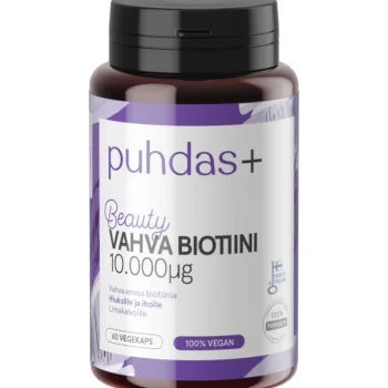 Puhdas+ Terveysravinteet Ja -valmisteet^Biotiini 10 Mg 60 Kaps