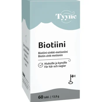 Tyyne Terveysravinteet Ja -valmisteet^Biotiini 60 Tabl