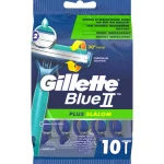 Gillette Parranajo^Blue II Plus Slalom -varsiterä 10 Kpl
