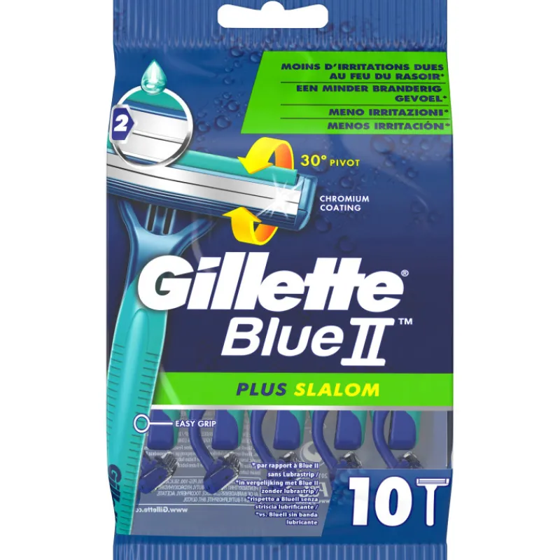 blue-ii-plus-slalom-varsiter-upyIezJL-0.webp Gillette Parranajo^Blue II Plus Slalom -varsiterä 10 Kpl