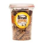 Leivotut Snacksit^Bread Snacks Valkosipuli 150 G Leipätikut