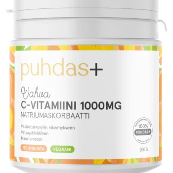 Puhdas+ Terveysravinteet Ja -valmisteet^C-vitamiini 1000 Mg 200 G