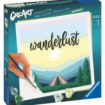 Ravensburger Lauta- Ja Palapelit-CreArt Wanderlust