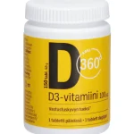 Arki 360u00b0 Terveysravinteet Ja -valmisteet^D-vitamiini 100 u00b5g 150 Kpl