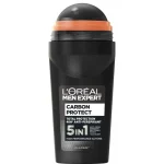 Loreal Men Miesten Ihonhoito Ja Puhdistus^Deo Roll-on Expert 100 Ml Carbon Protect Anti-Perspirant