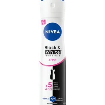 Nivea Naisten Deodorantit Ja Tuoksut^Deo Spray 150 Ml Black & White Invisible Original Antiperspirantti