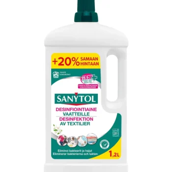 Sanytol Pyykinpesu- Ja Huuhteluaineet^Desinfiointiaine Pyykeille 1,2 L