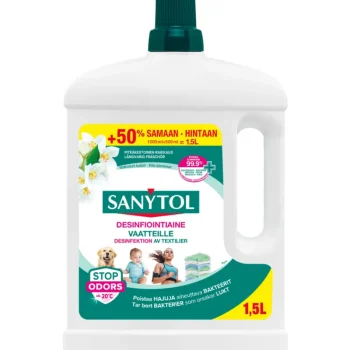 Sanytol Pyykinpesu- Ja Huuhteluaineet^Desintiointiaine 1,5 L Tekstiileille