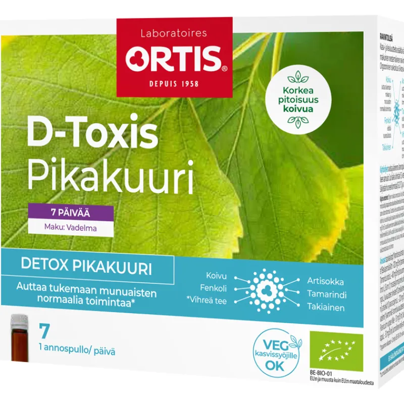 detox-pikakuuri-d-toxis-7-x-15-EhXVhSFo-0.webp D Toxis Painonhallinta Ja Paastotuotteet^Detox-pikakuuri D-Toxis 7 X 15 Ml Vadelma