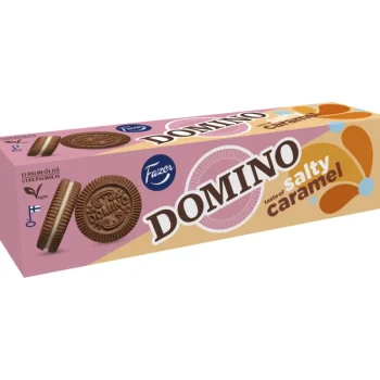 Fazer Keksit^Domino-keksi 175 G Salty Caramel