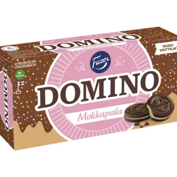 Fazer Keksit^Domino-keksi 350 G Mokkapala