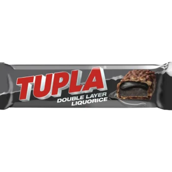 Tupla Suklaat^Double Layer Liquorice 48 G Suklaapatukka