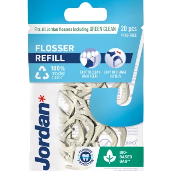 Jordan Suunhoitotuotteet Ja Tarvikkeet^Easy Clean Flosser Täyttöpakkaus 20 Kpl