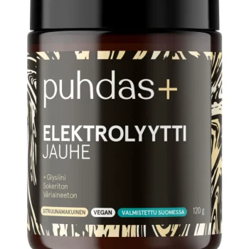 Puhdas+ Terveysravinteet Ja -valmisteet^Elektrolyyttijauhe 120 G Sitruuna