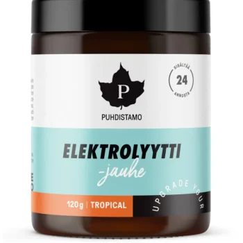 Puhdistamo Terveysravinteet Ja -valmisteet^Elektrolyyttijauhe 120 G Tropical