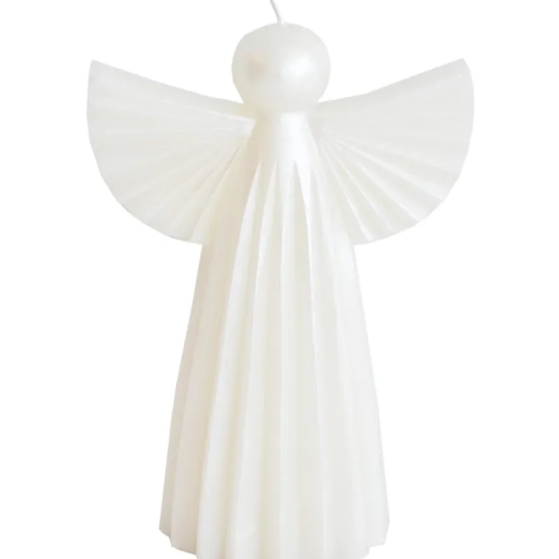 enkelikynttil-finnmari-12-x-8-isrRoMdp-0.webp Finnmari Kynttilänjalat Ja Kynttilät-Enkelikynttilä 12 X 8 X 17 Cm