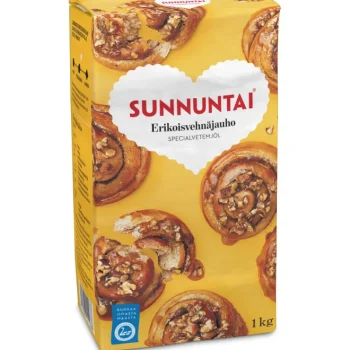 Sunnuntai Jauhot^Erikoisvehnäjauho 1 Kg