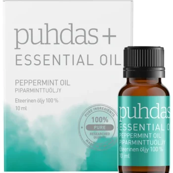 Puhdas+ Luonnonkosmetiikka-Eteerinen öljy 10 Ml Peppermint